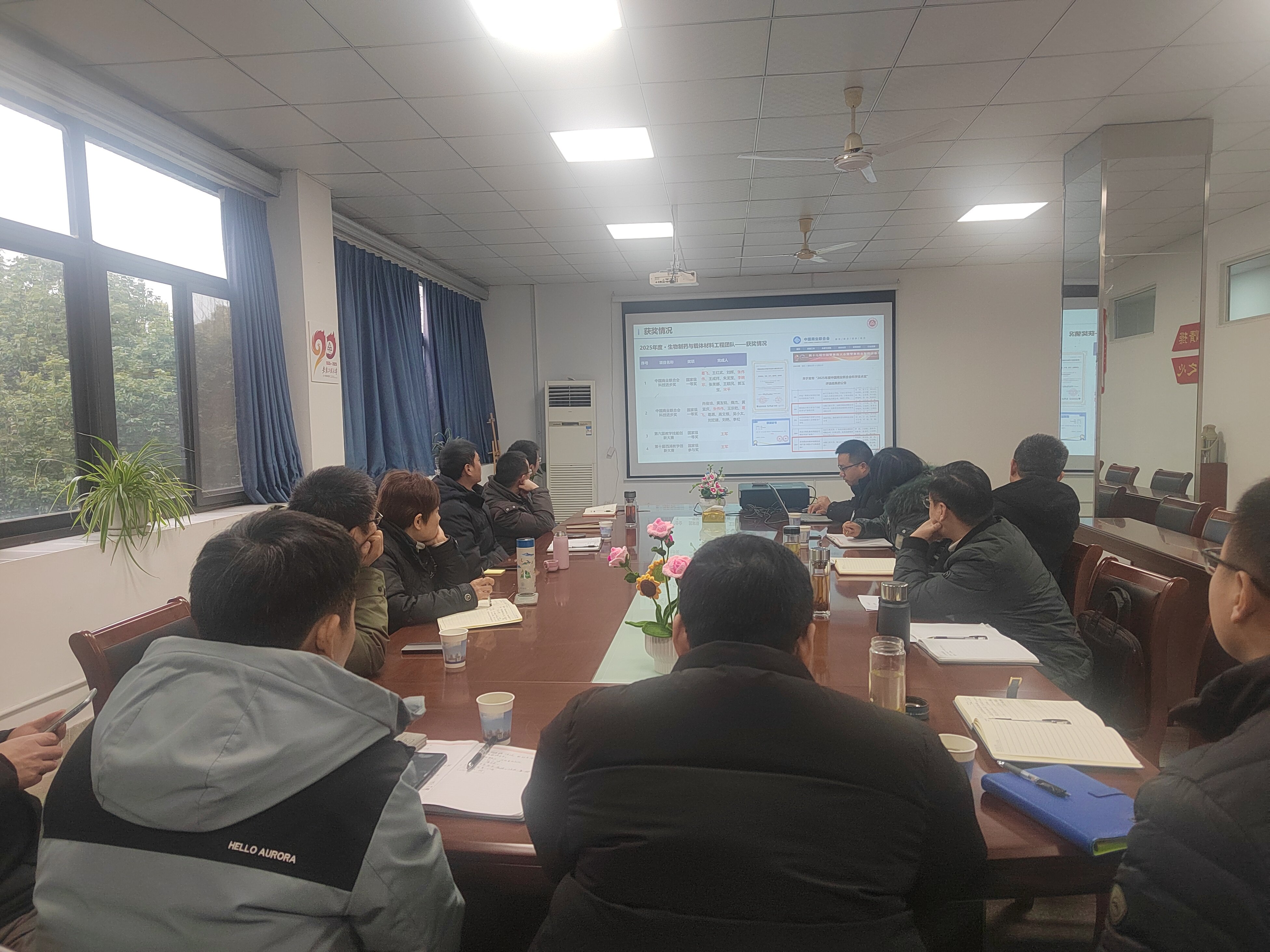 生物与食品工程学院召开2025年度学科团队年终总结汇报会