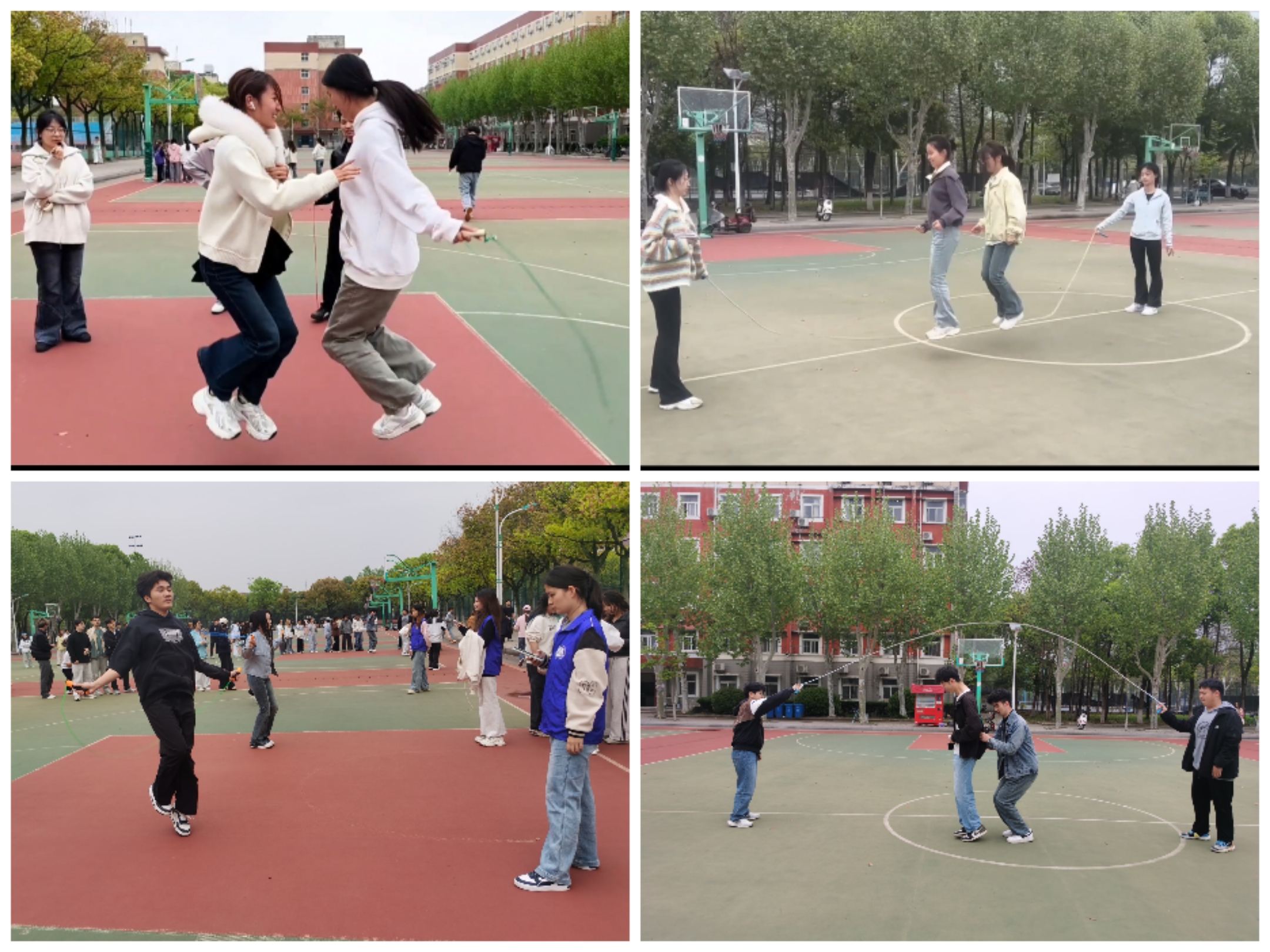 悦动青春 “绳”采飞扬：我校成功举办2026年学生社区趣味跳绳挑...