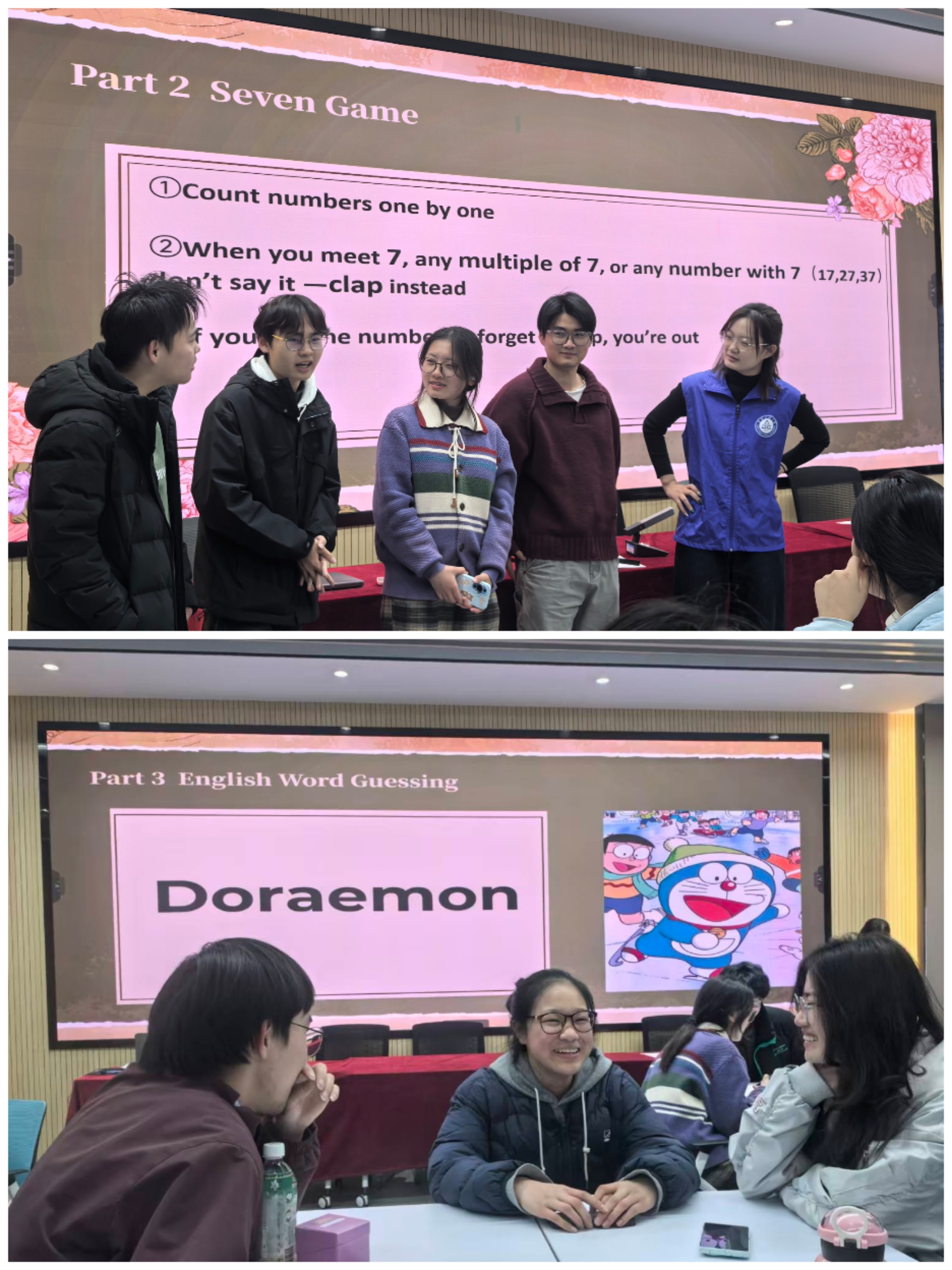 新学期首期“口语广场—英语角”活动温情启幕 中外学子共话寒假生活