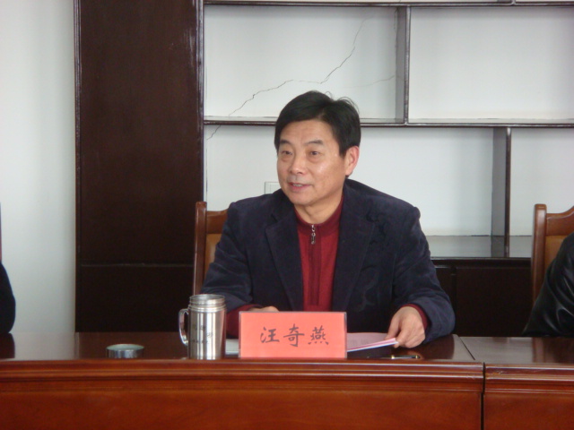 纪委书记汪奇燕